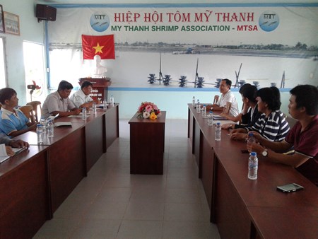 Hiệp Hội Dừa Việt Nam làm việc tại Sóc Trăng